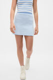 Stripe Knit Skirt  Cloud Blue  hi-res