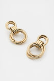 Statement Loop Earring  Gold  hi-res