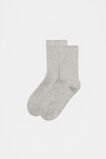 Cosy Rib Crew Sock  Silver Marle  hi-res