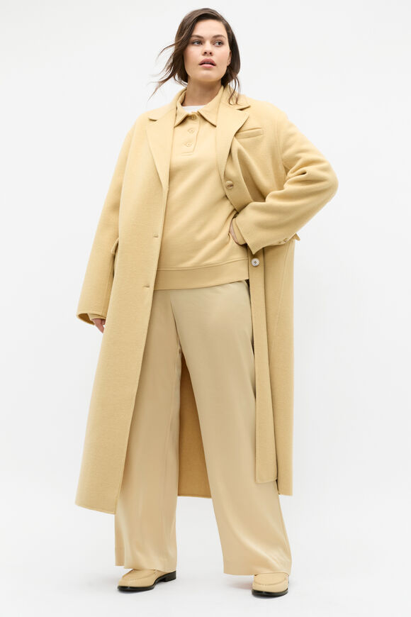 Terry Polo Sweat  Marzipan Wash  hi-res