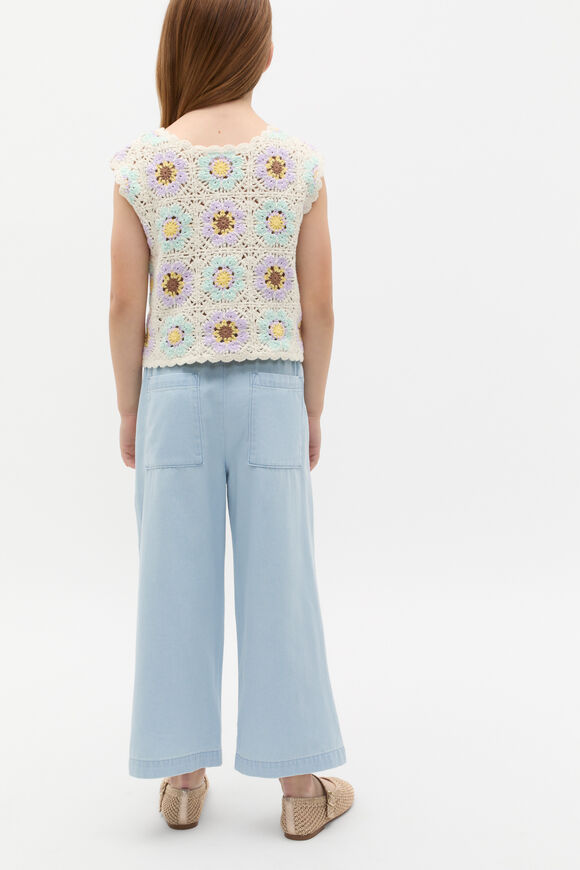 Crochet Tee  Vintage Cream  hi-res