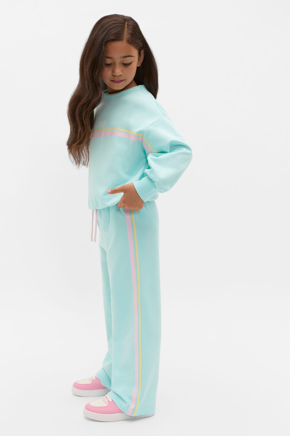 Logo Sweater  Aqua Mint