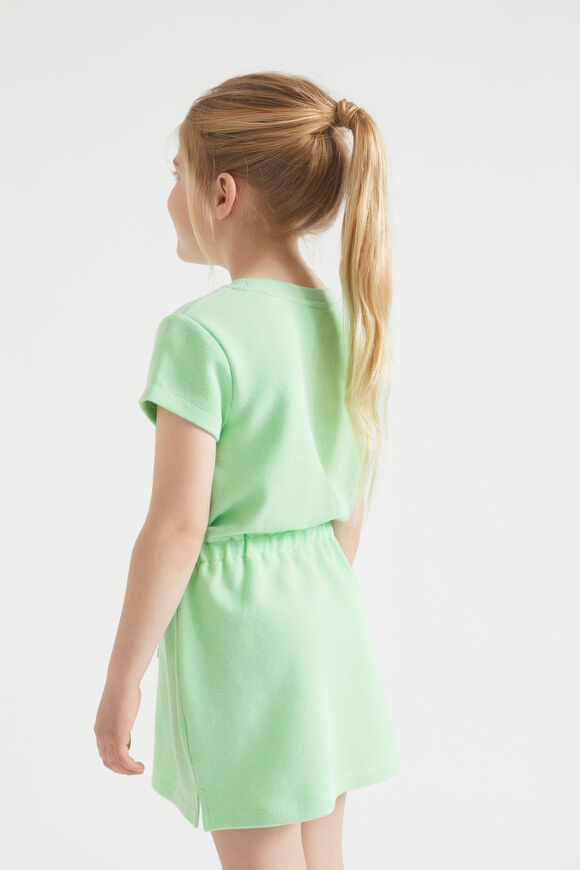 Core Pique Logo Dress  Pistacchio  hi-res