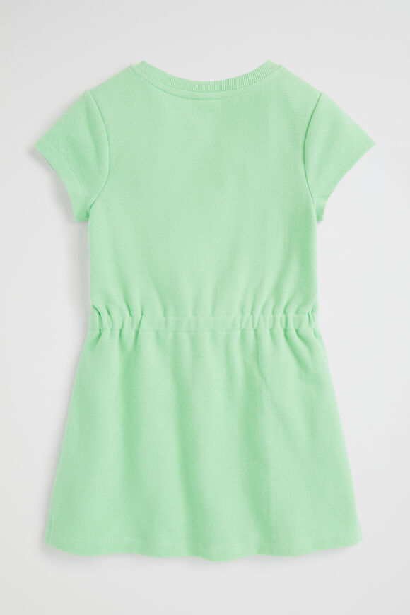 Core Pique Logo Dress  Pistacchio  hi-res