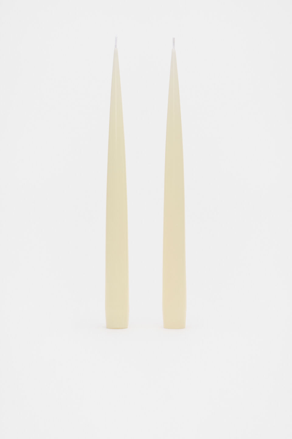 Ivy Candle Set of 2  Alabaster