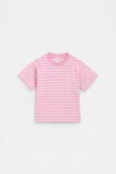 Core Stripe Tee  Candy Pink  hi-res