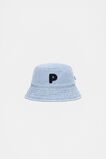 Blue Mini Initial Bucket Hat  P  hi-res