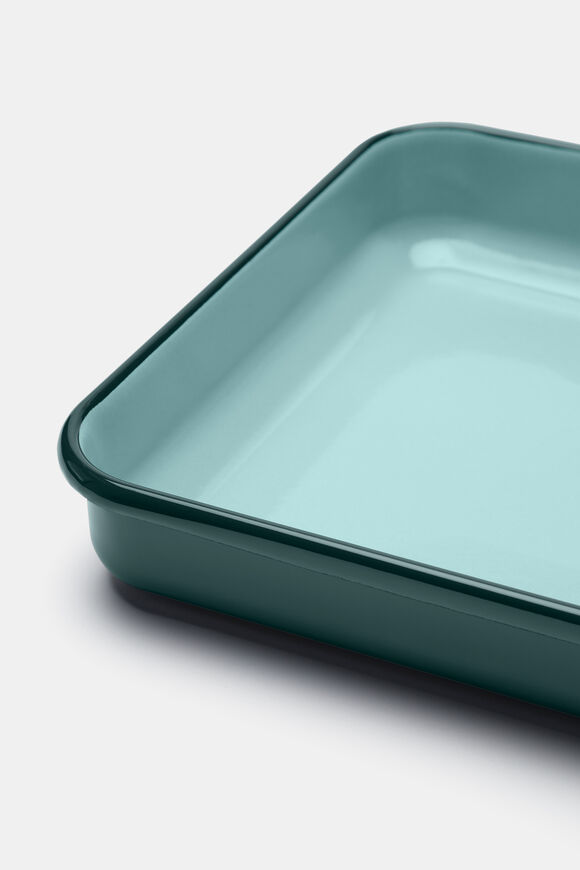 Elias Enamel Rectangle Pan  Twilight Blue  hi-res
