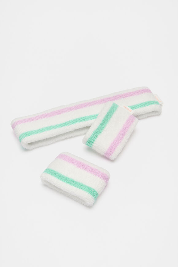 Sweatband Set  Lilac Multi  hi-res