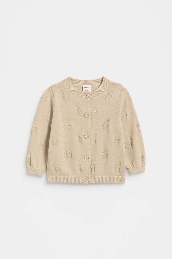 Oranges Knit Cardigan  Neutral  hi-res