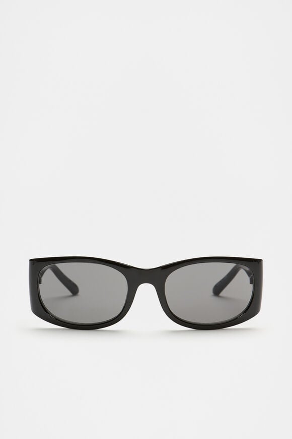 Lauryn Oval Sunglasses  Black  hi-res