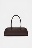 Structured Shoulder bag  Chocolate  hi-res
