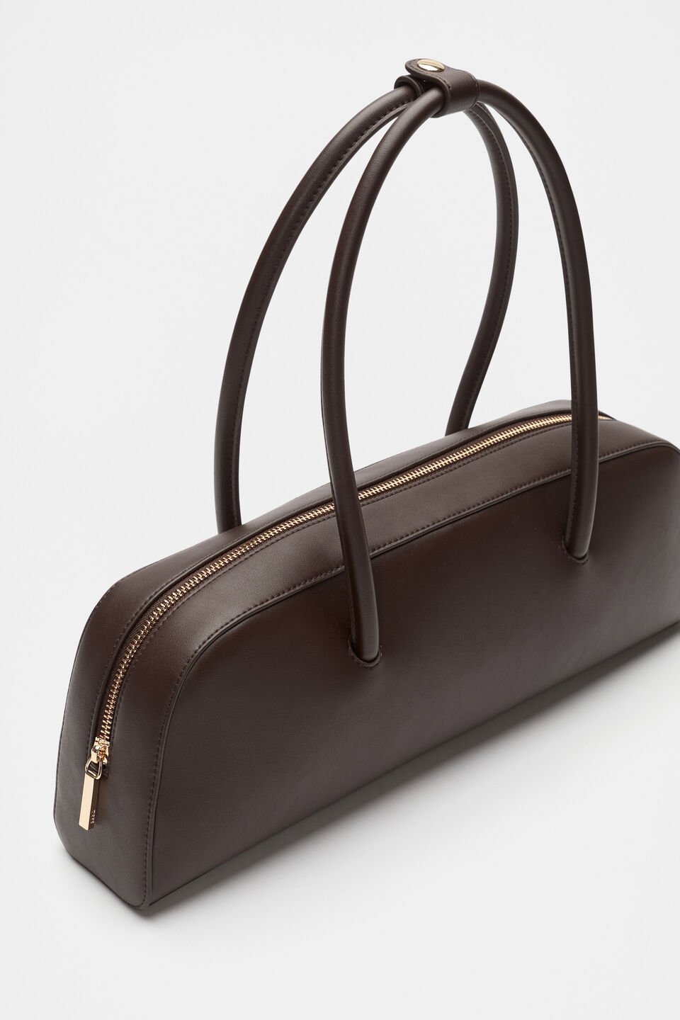 Structured Shoulder bag  Chocolate