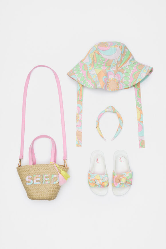 Seed Straw Bag  Natural  hi-res