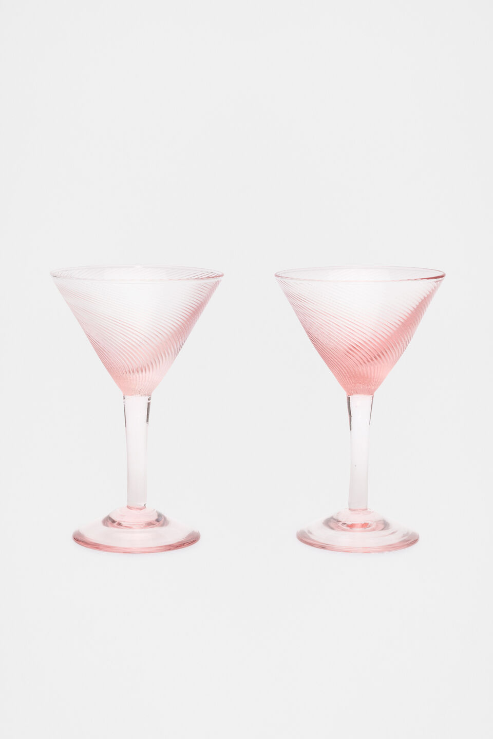 Selene Martini Glass Set of 2  Fairy Floss