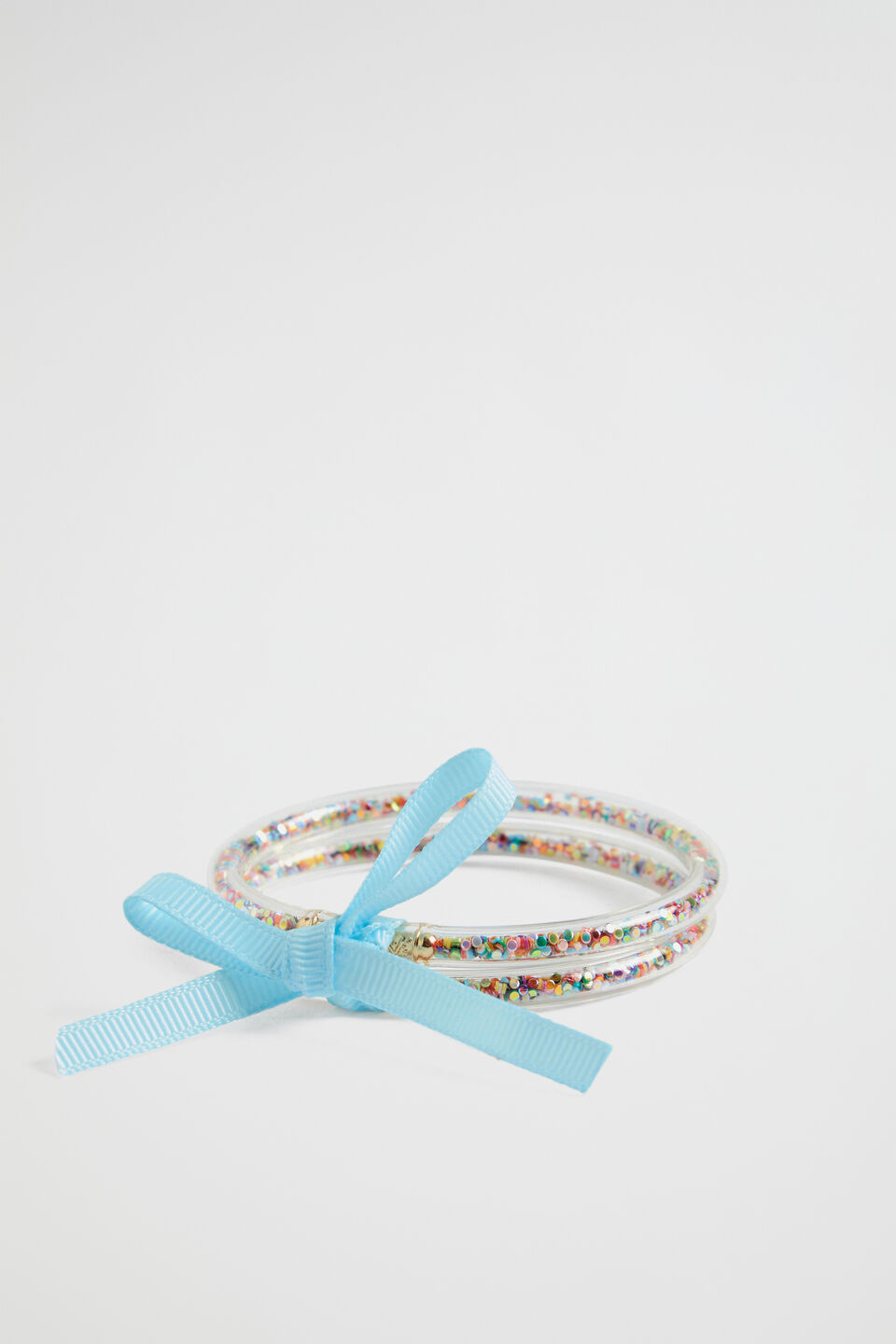 Glitter Bangle Pack  Rainbow