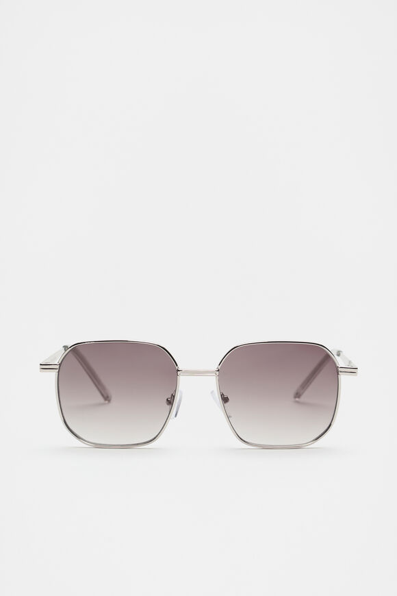 Bridget Metal Sunglasses  Silver  hi-res