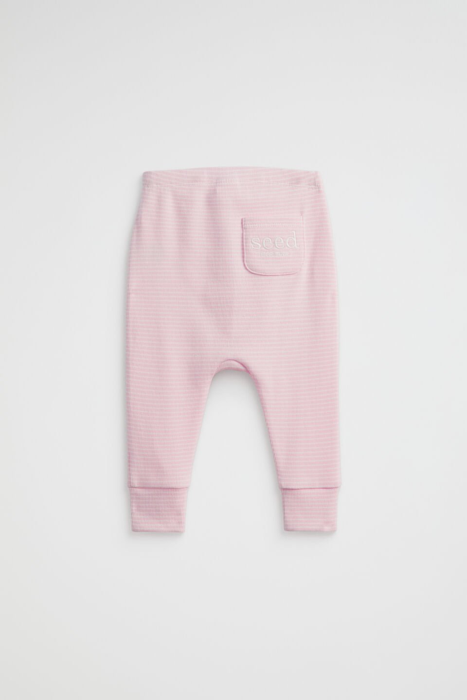 Core Rib Logo Legging  Posie Stripe