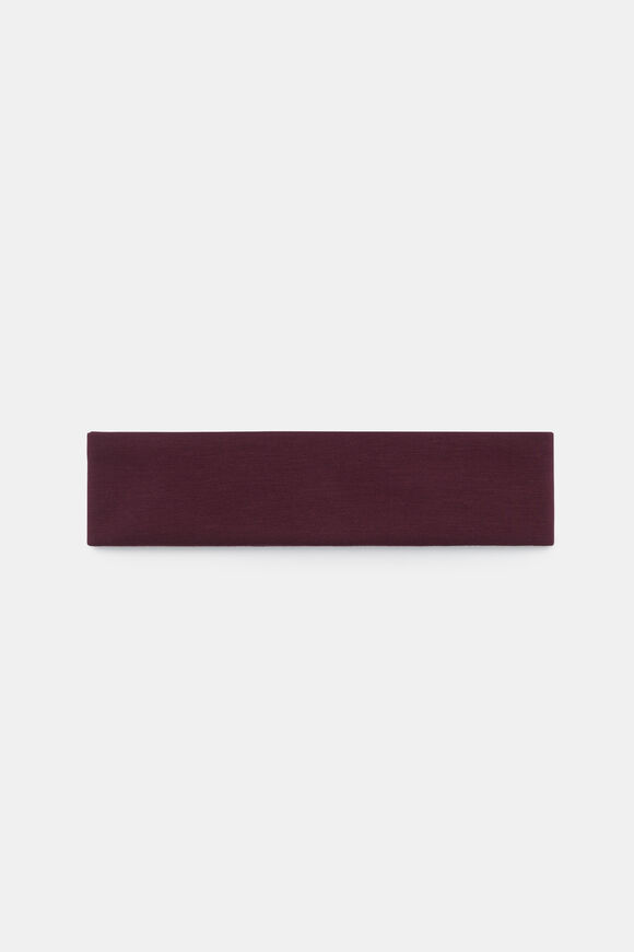 Stretch Headband  Plum Red  hi-res