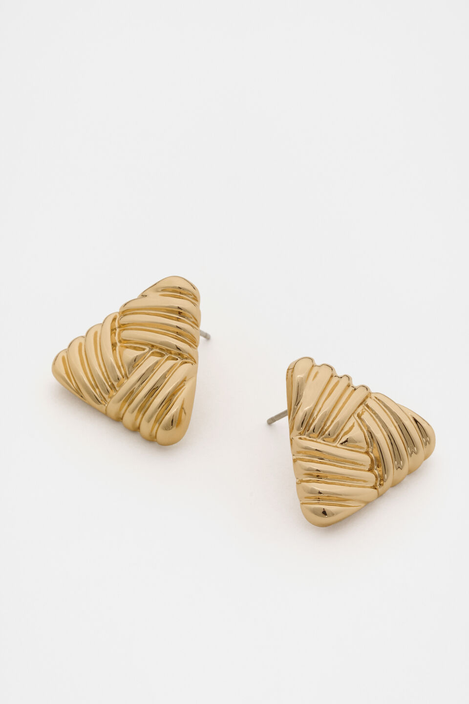 Triangle Vintage Earring  Gold