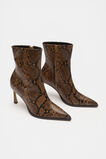 Zia Ankle Boot  Toffee Snake Print  hi-res