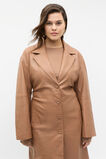 Leather Coat  Amaretto  hi-res