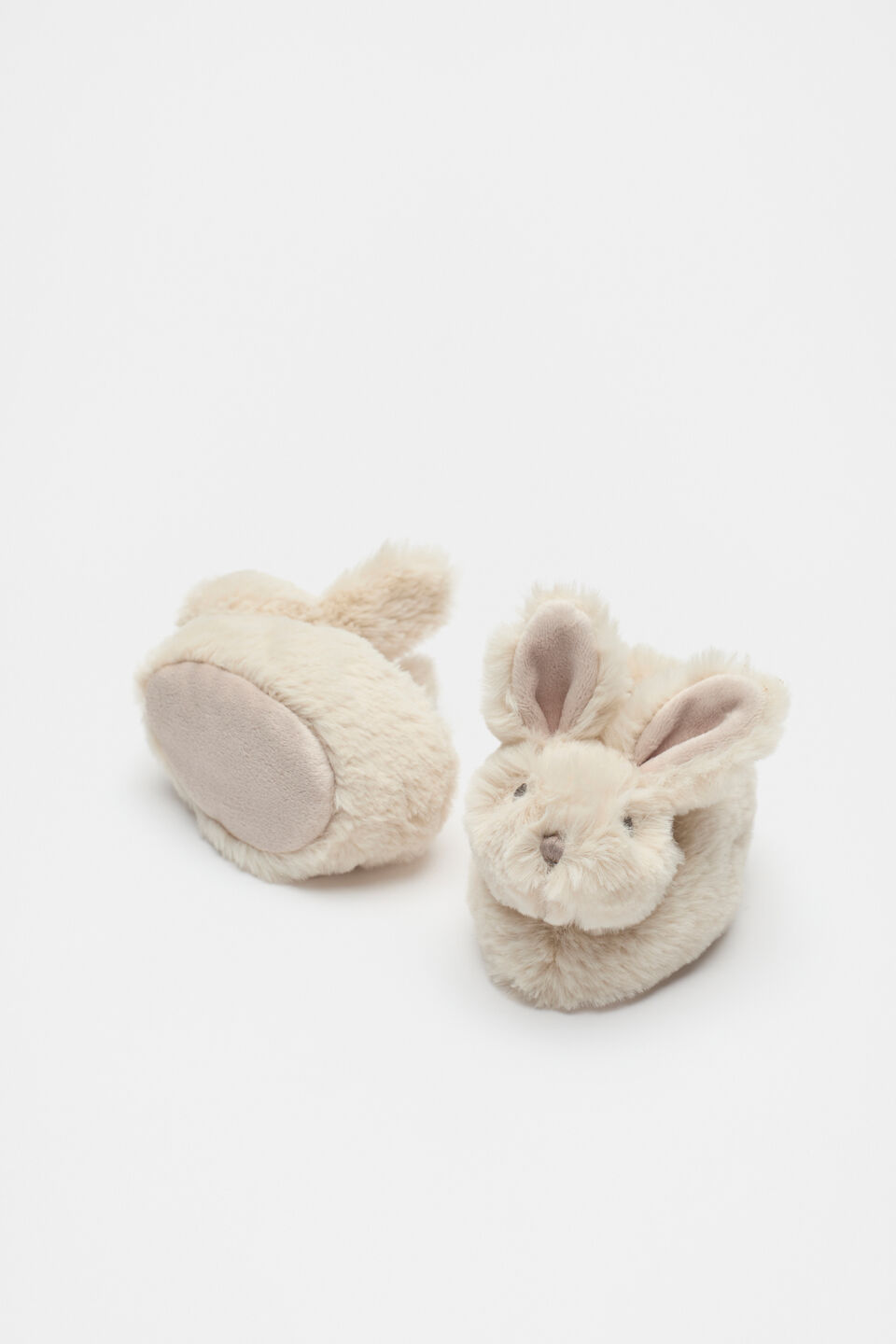 Some Bunny Loves You Booties  Beige