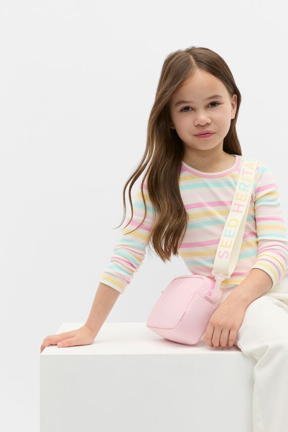 Quilted Nylon Bag  Cherry Blossom  hi-res