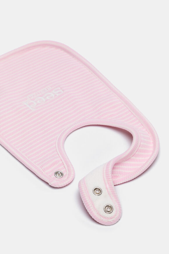 Core Logo Dribble Bib  Posie Stripe  hi-res