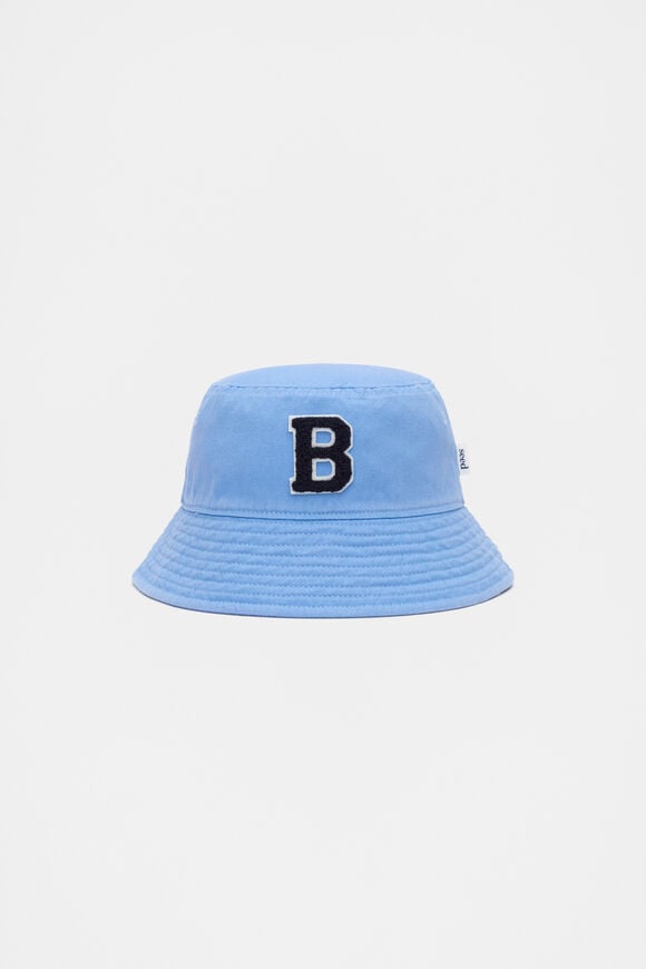 Blue Initial Bucket Hat  B  hi-res