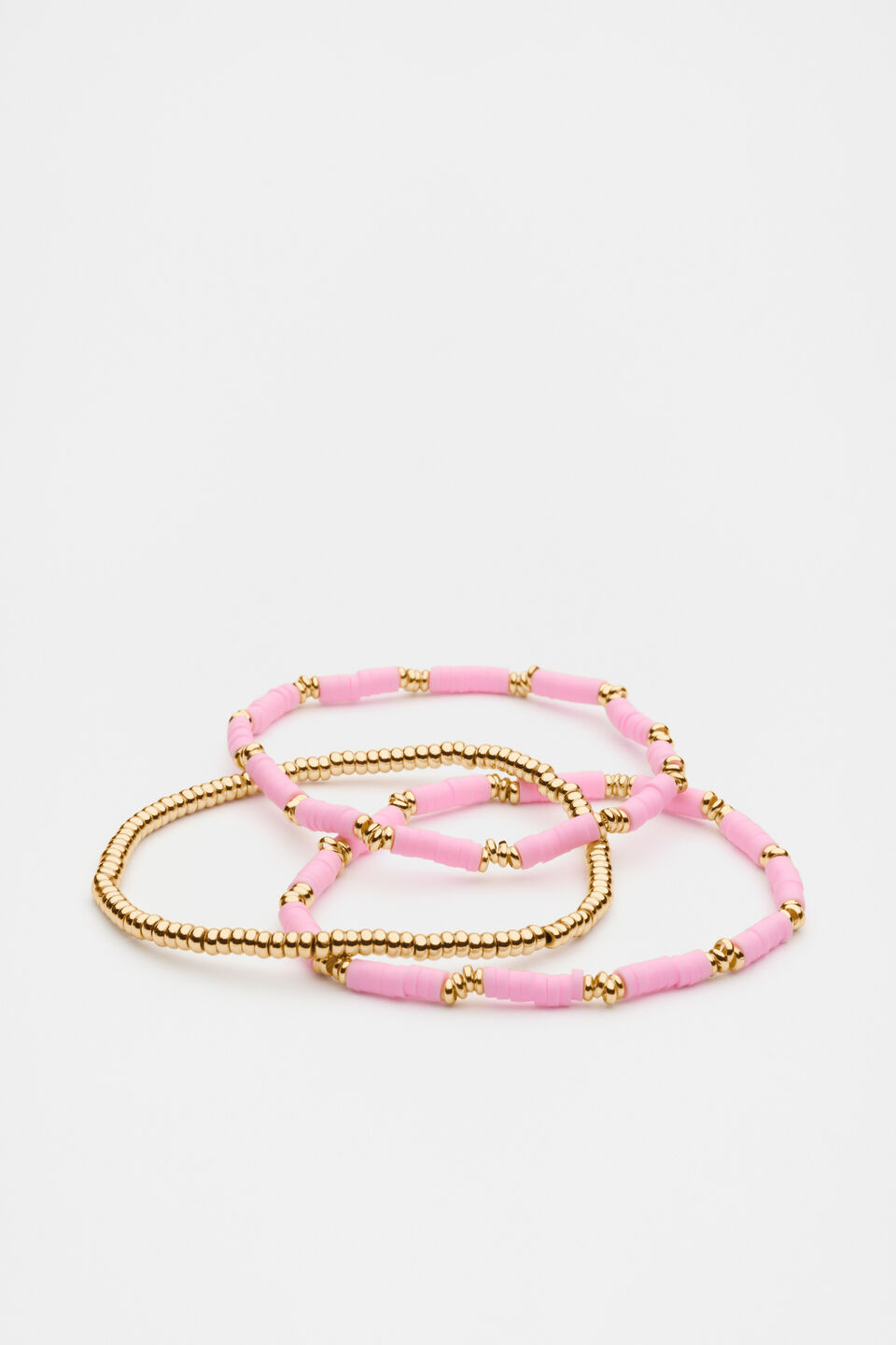 Stretch Bead Bracelet  Fairy Floss