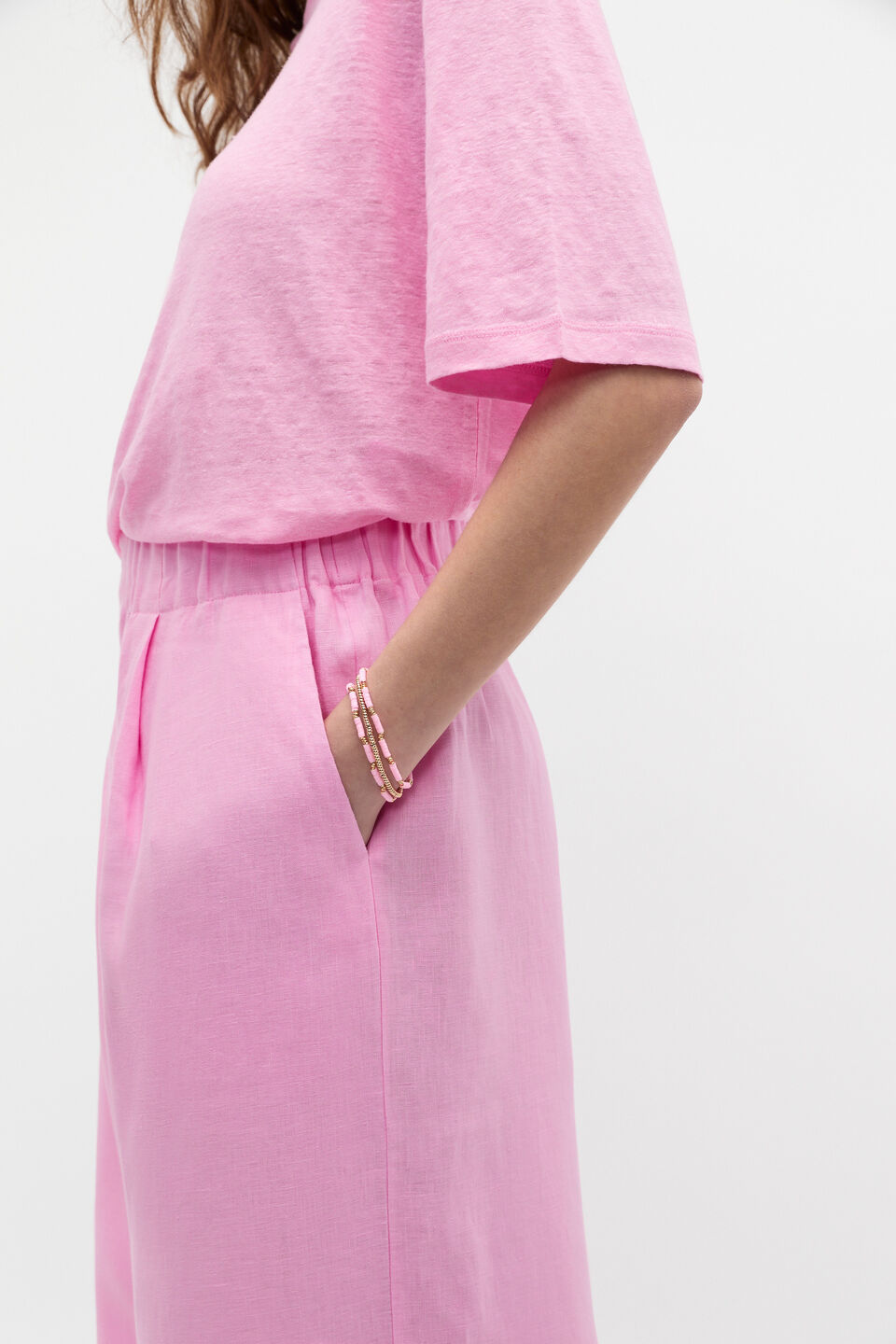 Stretch Bead Bracelet  Fairy Floss