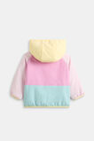 Colourblock Logo Spray Jacket  Pink Lemonade  hi-res