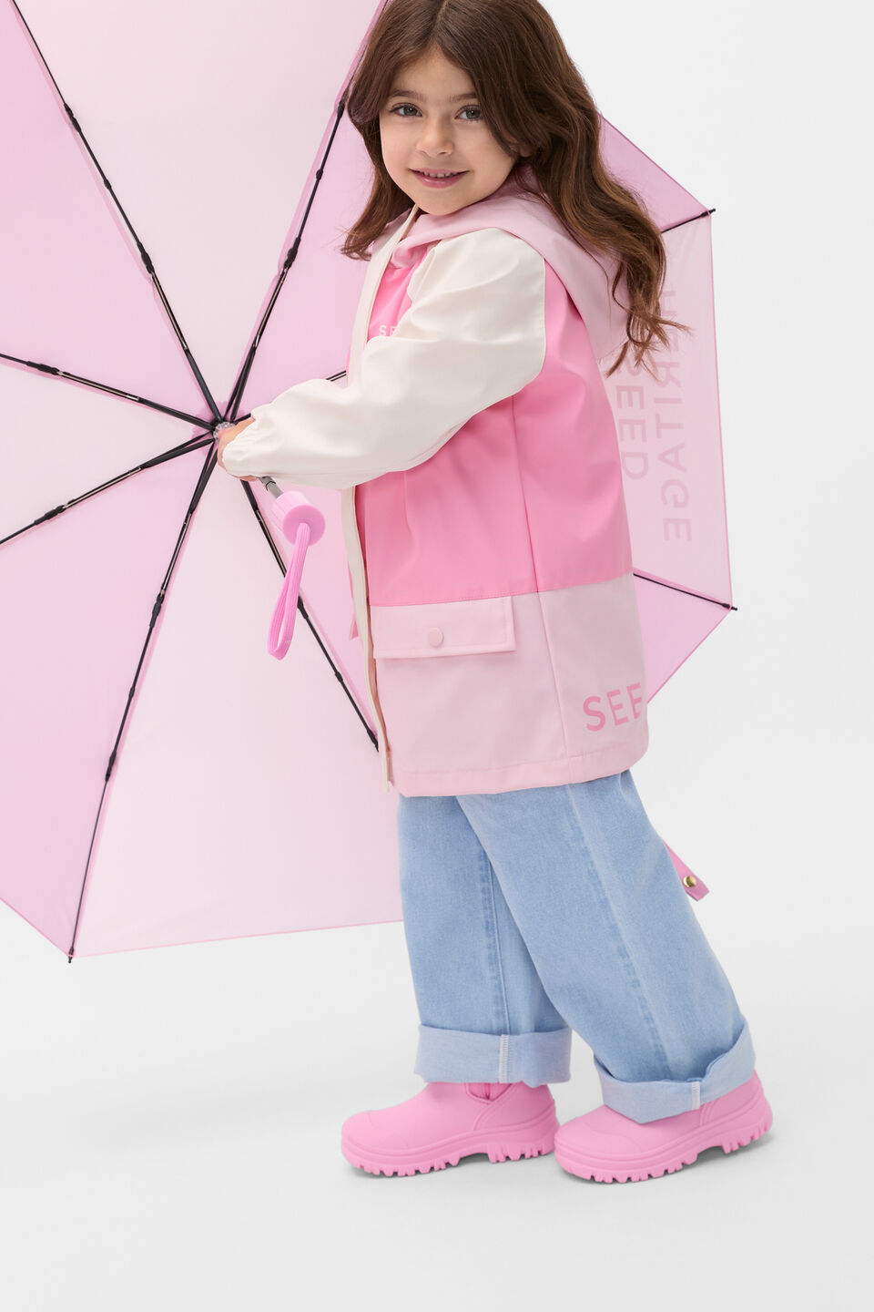 Rain Boot  Candy Pink Multi