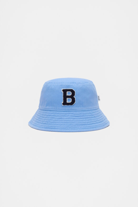Blue Initial Bucket Hat  B  hi-res