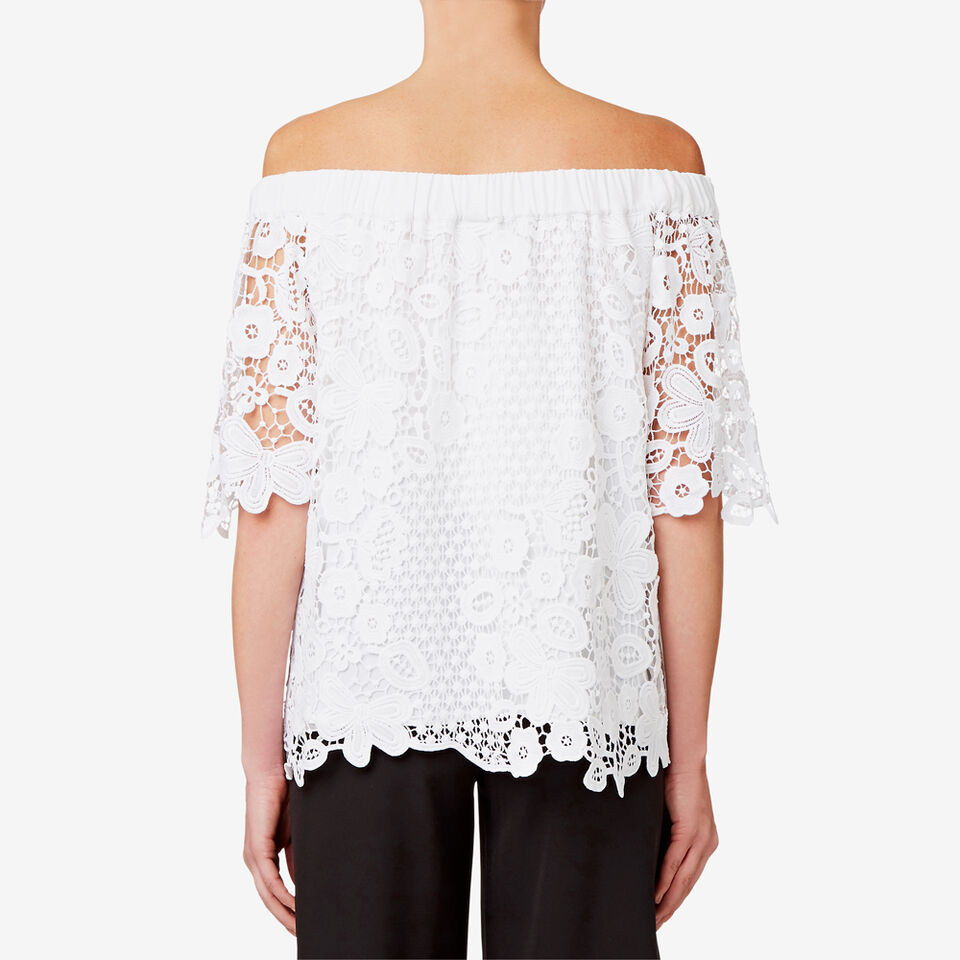 Off Shoulder Lace Top  