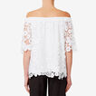 Off Shoulder Lace Top    hi-res