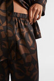 Abstract Wide Leg Pant  Hot Chocolate Abstract  hi-res