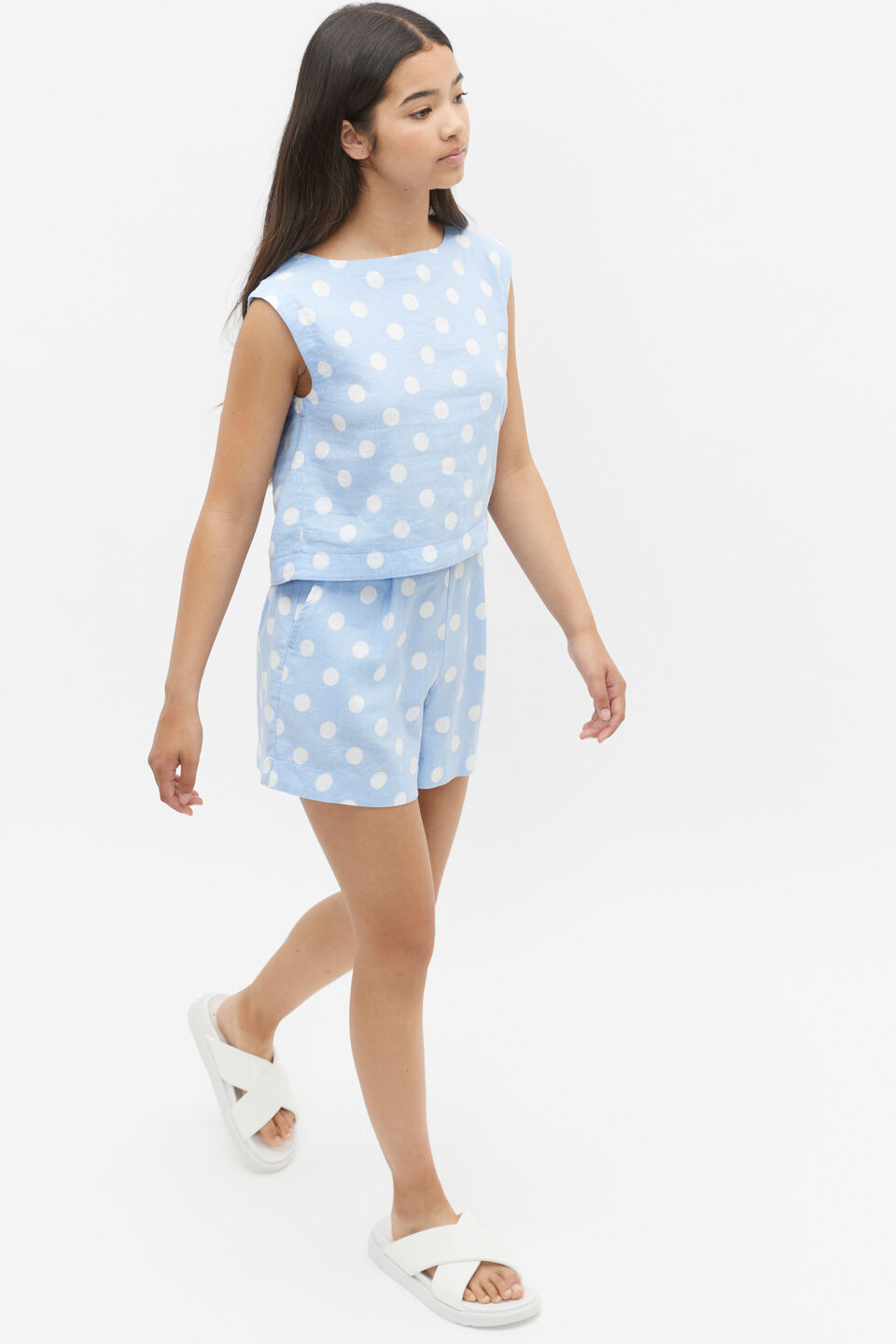 Spot Short  Sky Blue