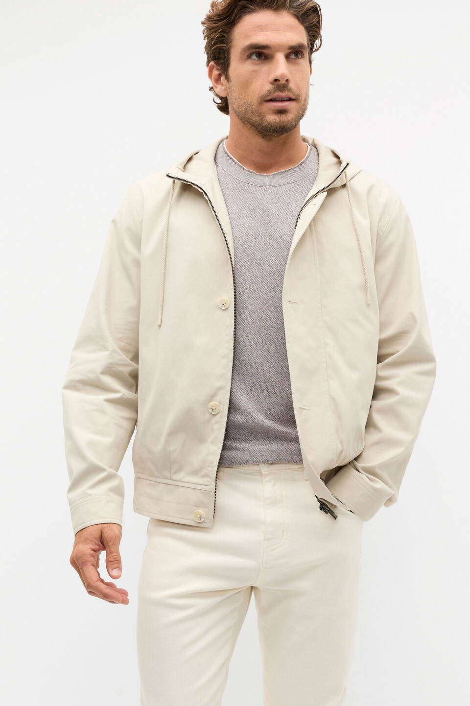 Lightweight Parka  Cool Stone