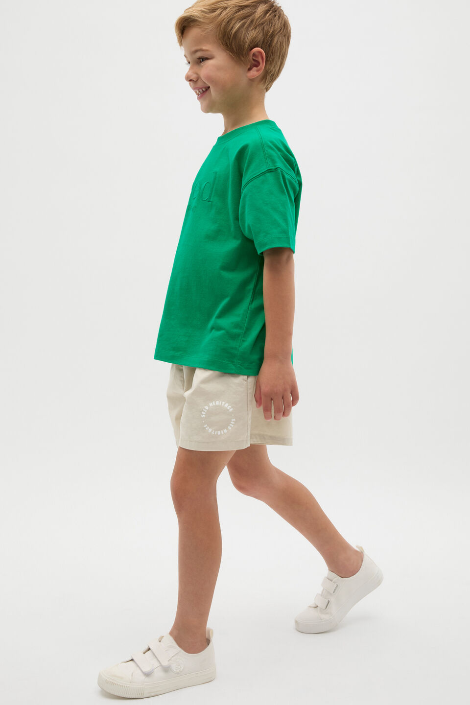 Core Garment Dye Short  Cool Stone