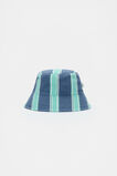 Wide Stripe Bucket Hat  Multi  hi-res
