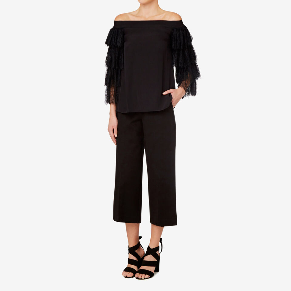 Off Shoulder Lace Top  