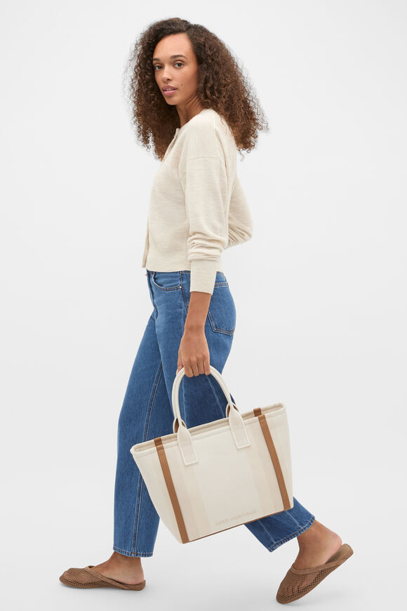 Australian Merino Relaxed Cardigan  Mist Marle  hi-res