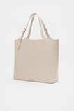 Buckle Detail Tote  Oat  hi-res