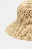 Woven Bucket Hat  Natural  hi-res
