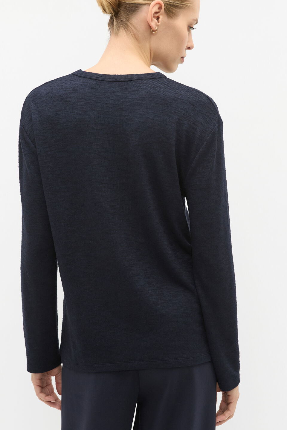 Supersoft Long Sleeve Top  Twilight Blue