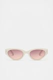 Lida Cat Eye Sunglasses  Cream  hi-res