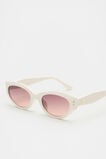 Lida Cat Eye Sunglasses  Cream  hi-res