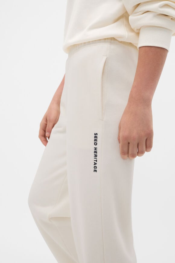 Roll Waist Logo Track Pant  Classic Cream  hi-res